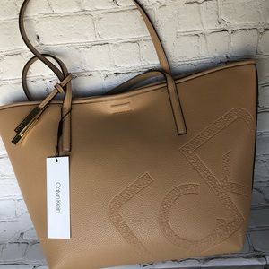 Rachel Monogram logo tote bag